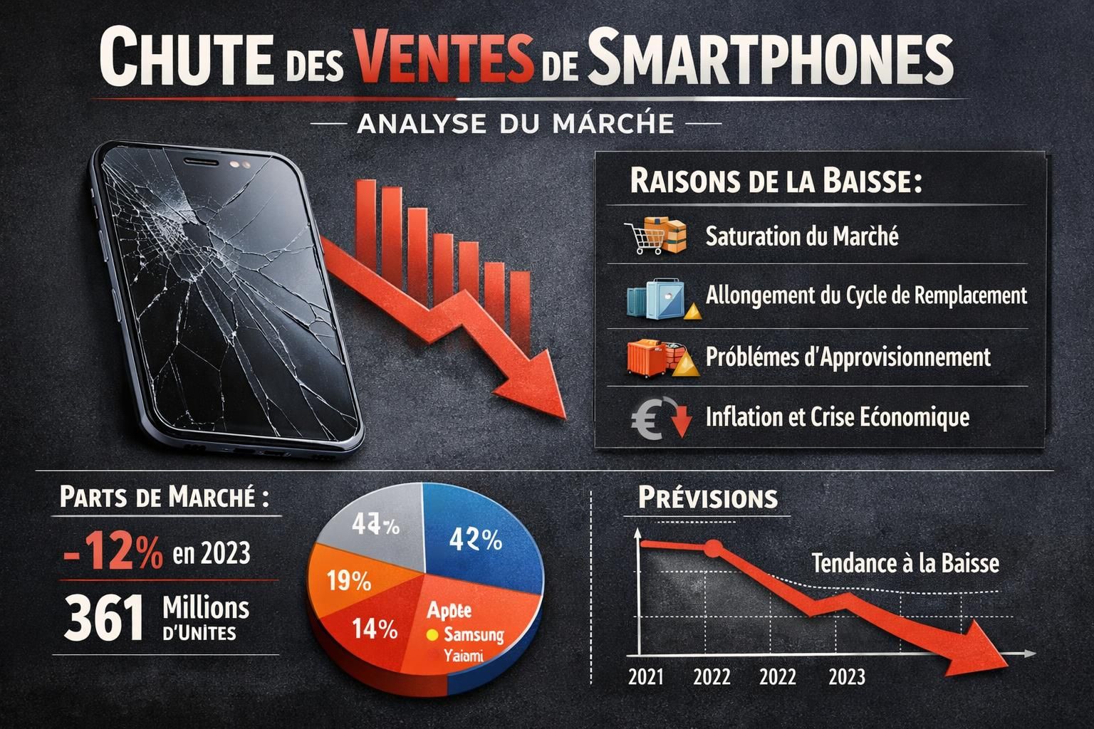 découvrez l'analyse de la chute des ventes chez samsung et xiaomi, tandis que google et nothing enregistrent une croissance spectaculaire sur le marché des smartphones.