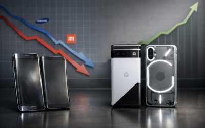 analyse de la chute des ventes de samsung et xiaomi tandis que google et nothing enregistrent une croissance spectaculaire sur le marché des smartphones.