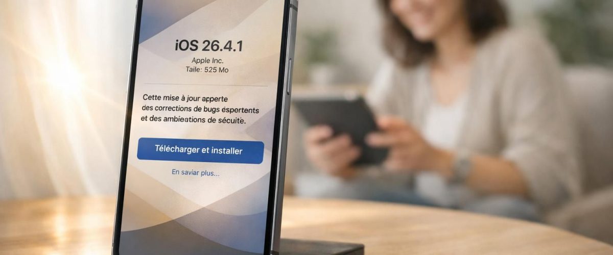 découvrez la mise à jour ios 26.4.1 pour iphone, une correction essentielle qui résout un bug gênant pour une expérience utilisateur améliorée et plus fluide.